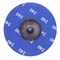 Continental Abrasives 3" 240 Grit Aluminum Oxide Cloth Reinforced Quick Change Style Disc Q-A3240 - alternate 2